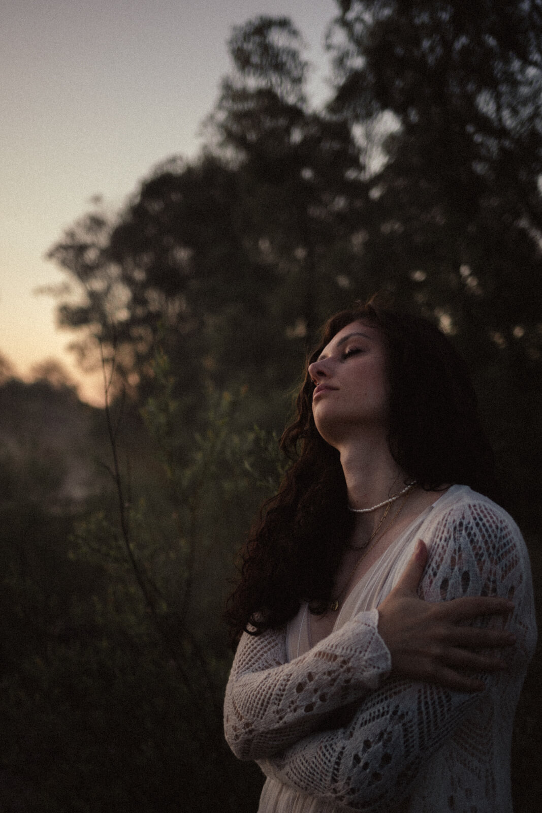 her in an intimate portrait